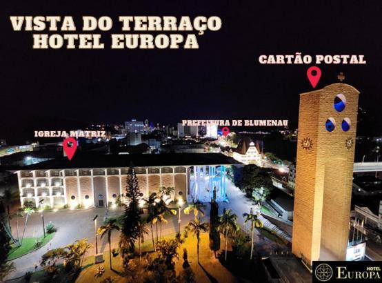 Hotel Europa Blumenau Ngoại thất bức ảnh